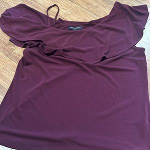 Off the shoulder shirt